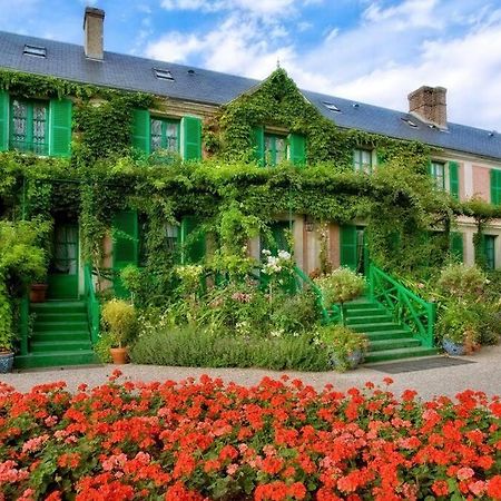 Maison Fleurs De Lys, Climatisee, Wifi Et Parking Privee Gratuit, Lave-Linge, Vernon Giverny 外观 照片